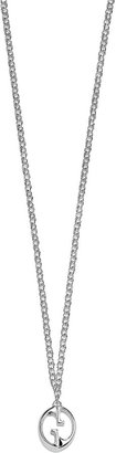 Gucci Double G sterling silver necklace