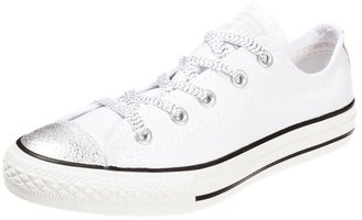 Converse Trainers blanc/argent