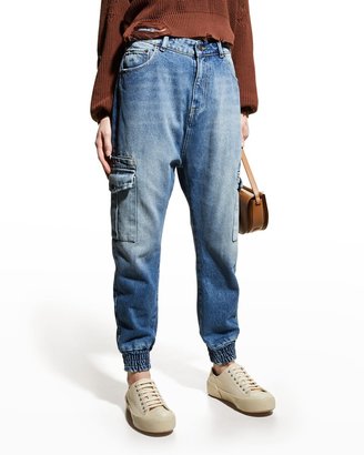 SER.O.YA Veronica Denim Cargo Jogger Pants - ShopStyle Jeans
