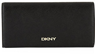 DKNY Large Saffiano Caryall Wallet