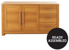 Consort Furniture Limited Altima Ready Assembled 2-Door, 3-Drawer Sideboard