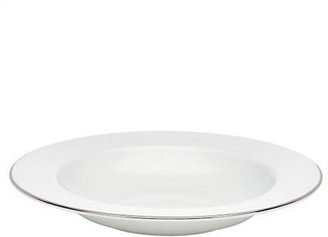 Marchesa Porcelain Lace Pasta Rim Soup - WHITE