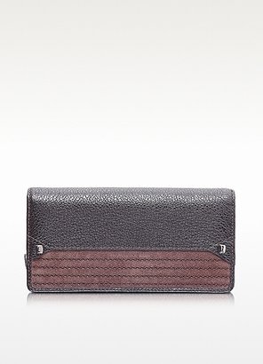 Francesco Biasia Corine Calf Leather Flap Wallet