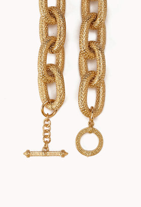 Forever 21 Elegant Chain-Link Necklace