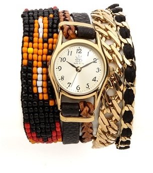 Sara Designs Woven Magnetic Watch