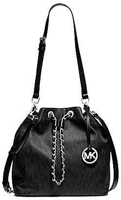 MICHAEL Michael Kors Signature Frankie Large Drawstring Bag