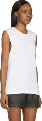 BLK DNM White Classic Sleeveless T-Shirt
