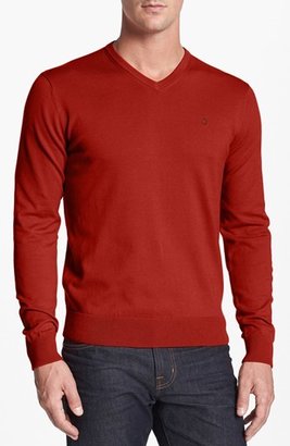 Swiss Army 566 Victorinox Swiss Army® 'Signature' Tailored Fit V-Neck Sweater (Online Only)