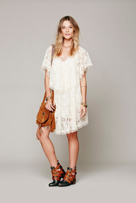 Free People Hill Country Lace Up Dress
