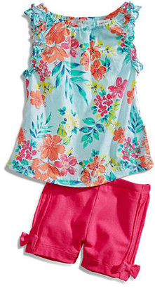 Guess Floral Top With Legging