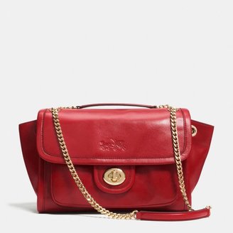 Coach Large Ranger Flap Crossbody In Leather