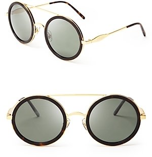 Wildfox Couture Winona Round Sunglasses, 50mm