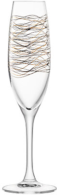 LSA International Cocoon Champagne Flute, Set of 4