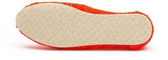 Toms Womens Classic Neon Coral Crochet