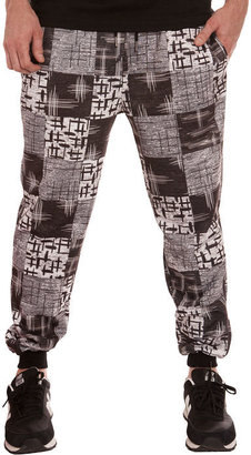 Elwood The Brushed Checker Board Joggers