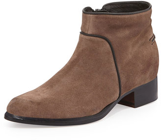 Rag and Bone 3856 Rag & Bone Aston Suede Ankle Bootie, Taupe