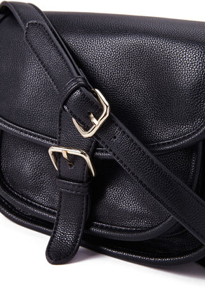 Forever 21 Runaround Faux Leather Crossbody