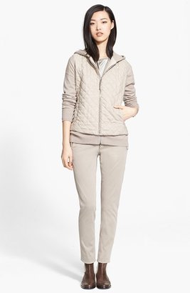 Fabiana Filippi Hooded Quilted Front Vest