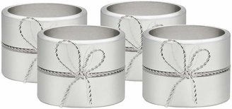 Wedgwood Love Knots Napkin Ring Set of 4