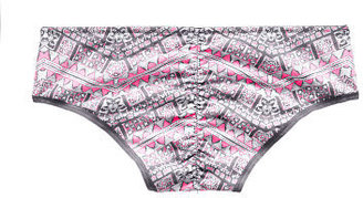 Victoria's Secret Cotton Lingerie Ruched-back Hiphugger Panty