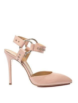 Charlotte Olympia Domina patent-leather pumps