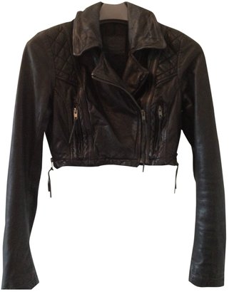 AllSaints Black Leather Jacket