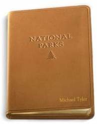 Graphic Image Personalized Leather National Parks Journal - British Tan