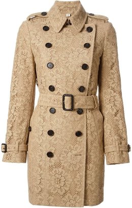 Burberry lace trench coat