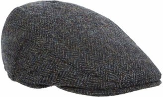 Failsworth Herringbone harris tweed flat cap