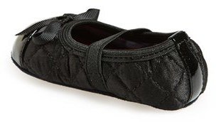 Tommy Hilfiger 'Lil Quilt' Mary Jane Crib Shoe (Baby)