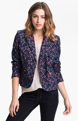 Juicy Couture Double Breasted Lace Blazer