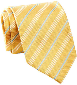 HUGO BOSS Silk Variegated Stripe Tie