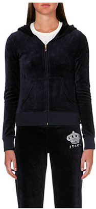 Juicy Couture Ornate velour hoody