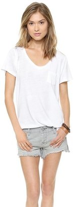 Free People Cotton Candy Wildfire Tee