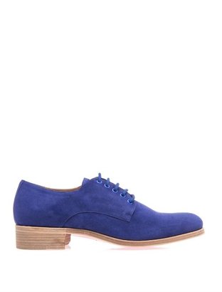 Christian Louboutin Chorale suede derby shoes