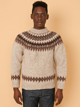 American Apparel Vintage Fair Isle Wool Sweater