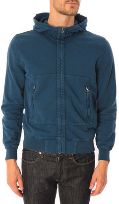 C.P. Company Sweater with stowaway blue hood