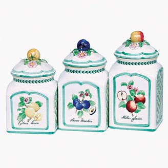 Villeroy & Boch French Garden Set of 3 Canisters