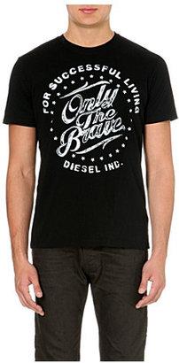 Diesel T-balder cotton-jersey t-shirt - for Men