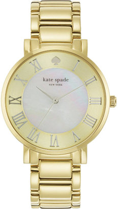 Kate Spade Gramercy Gold-Plated Watch - for Women