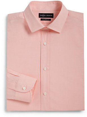 Ralph Lauren Black Label Tailored-Fit Micro Check Dress Shirt