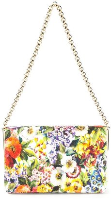 Dolce & Gabbana floral print shoulder bag