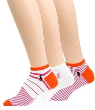 Ralph Lauren Variegated Anklet Socks - 3 Pack