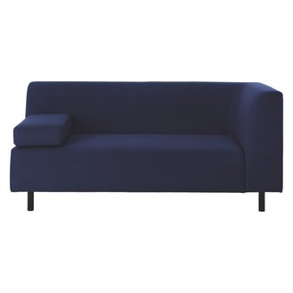 AIR fabric right-arm 2 seater sofa