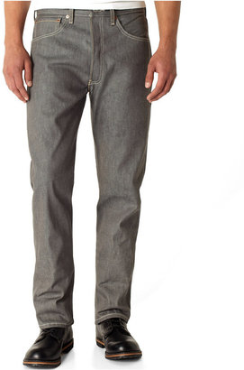 Levi's Big and Tall 501 Original Shrink-to-Fit Grey Rigid Jeans