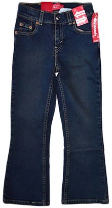 Levi's Nwt 517 Jeans For Girls Vintage Wash 6x Slim Flare Stretch Adjustable