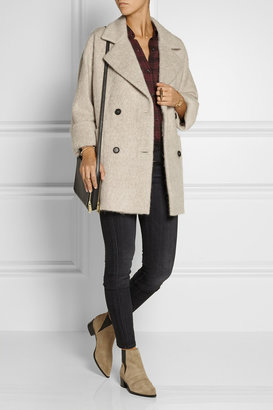 MiH Jeans The Larking textured alpaca and wool-blend coat
