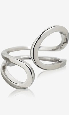 Express Open Wrapped Metal Ring