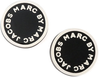 Marc by Marc Jacobs ENAMEL LOGO DISC STUD EARR