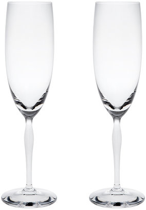 Lalique 100 Points Champagne Glasses - Set of 2